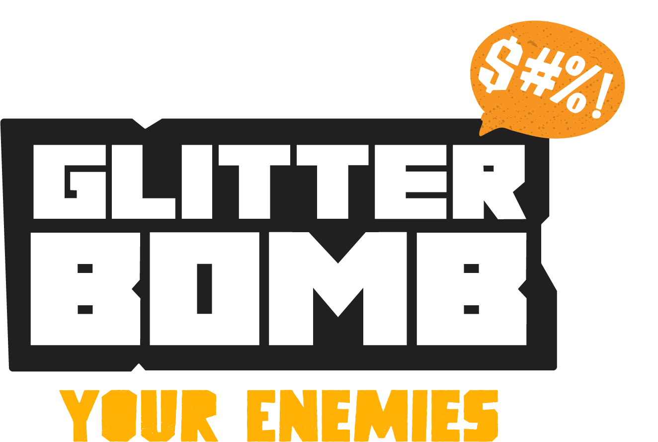 Spring Loaded Glitter Bomb - Glitter Bomb Your Enemies